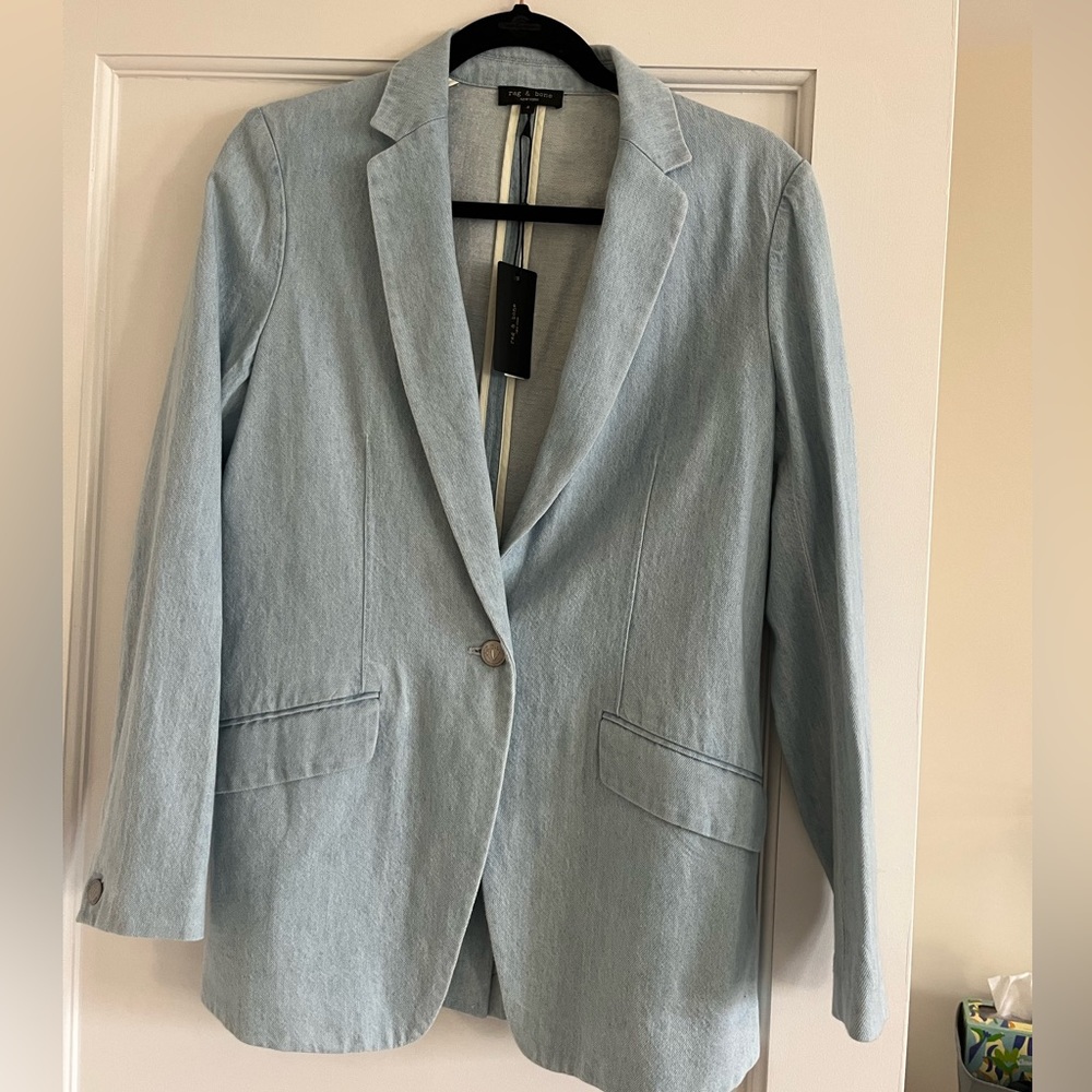 Rag & Bone Denim Blazer